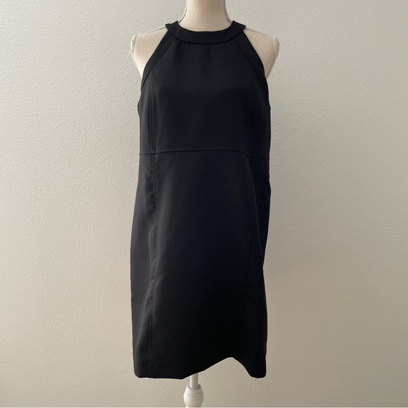 Boden Mini Shift Dress Women Size 4 Regular Black Above the Knee NWT - Picture 4 of 16